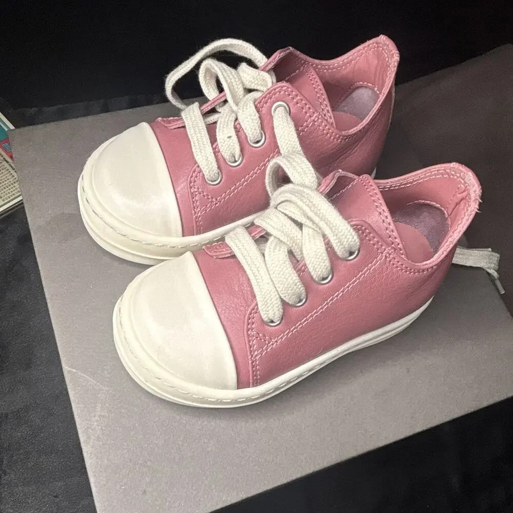 Baby Rick Owen’s Sneakers Size 19 Used With Box Great condition